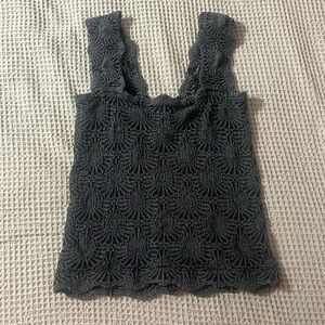 Free People; Love Letter Cami, Black, Medium